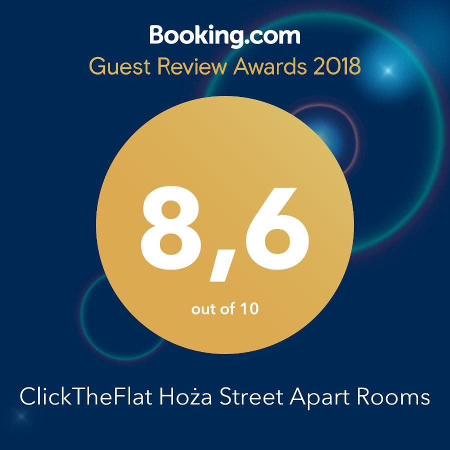 Clicktheflat Hoza Street Apart Rooms วอร์ซอ ภายนอก รูปภาพ